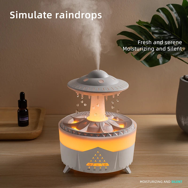 Rain Cloud Night Light humidifier