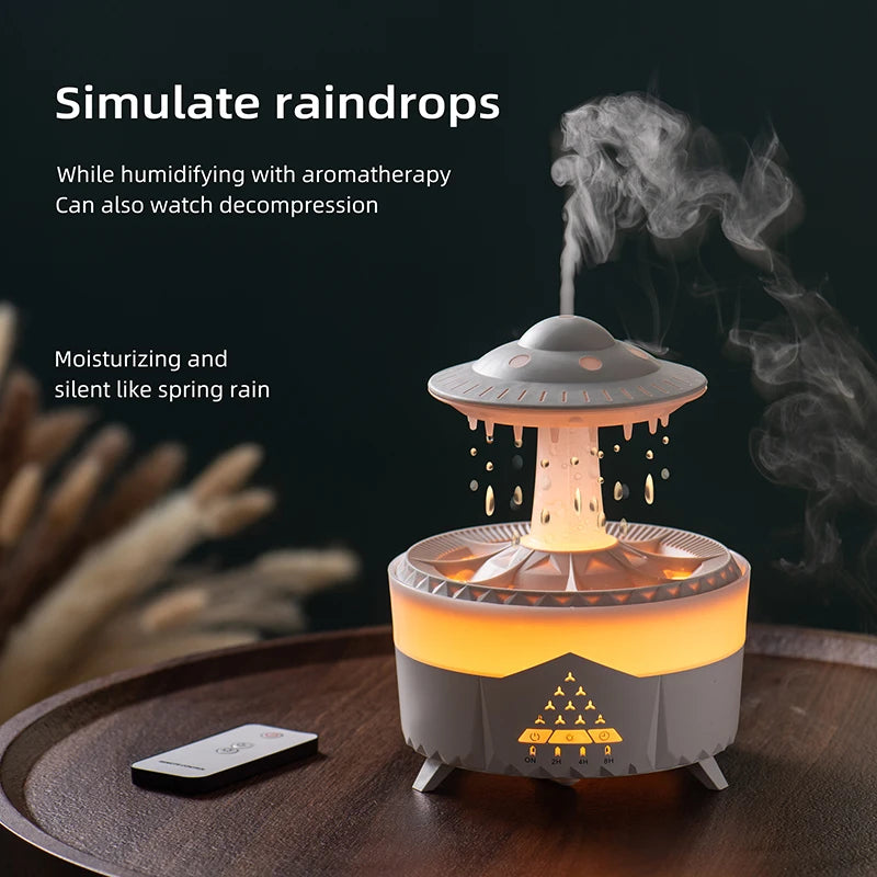 Rain Cloud Night Light humidifier