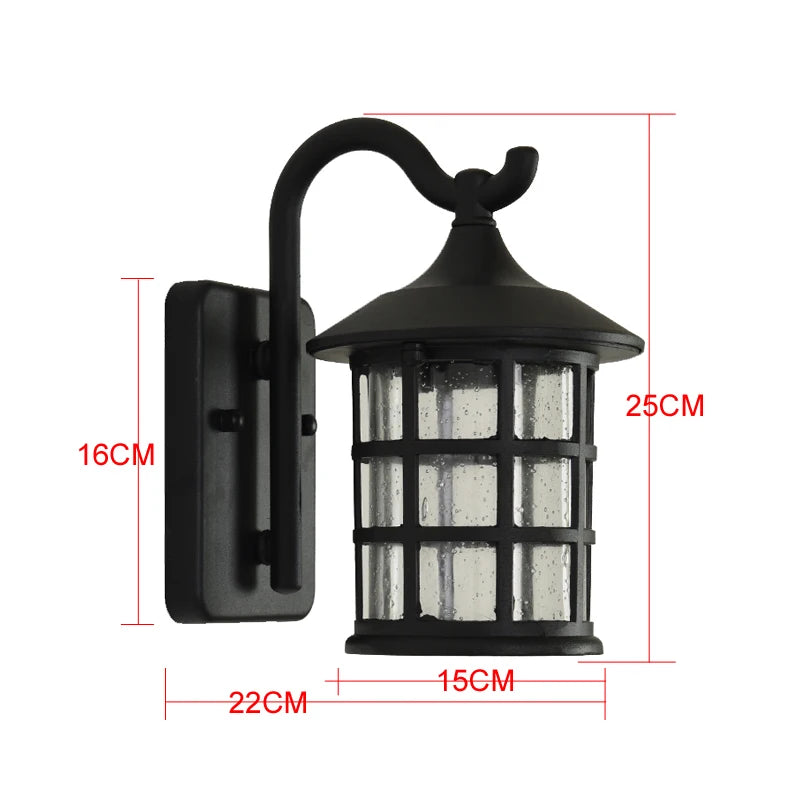 Outdoor Waterproof Wall Lamp