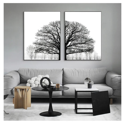 Black and White Painting Decorative