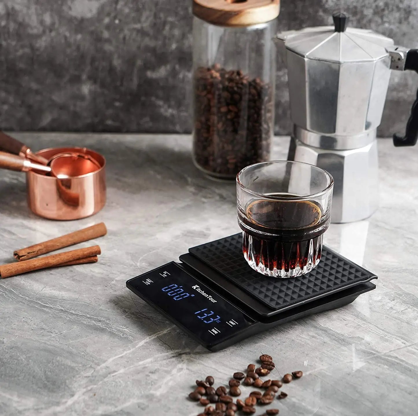 Drip Coffee Scale with Timer 3kg/0.1g