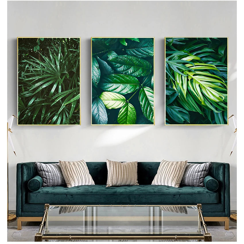 Tropical Palm Wall Art Canvas