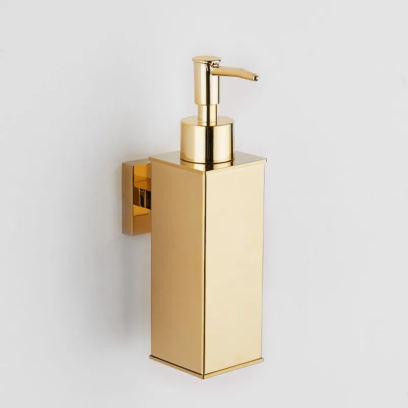 Bathroom golden Soap Dispenser