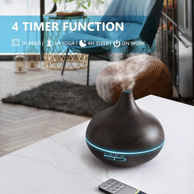 Wood Color USB Aroma Diffuser