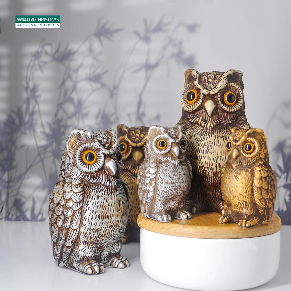 Garden Decor Realistic Owl