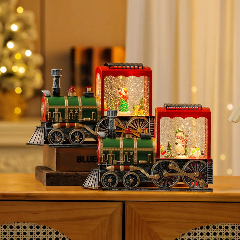 Christmas Train Ornaments