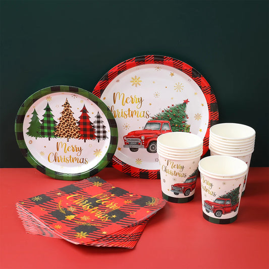 Christmas Disposable Tableware