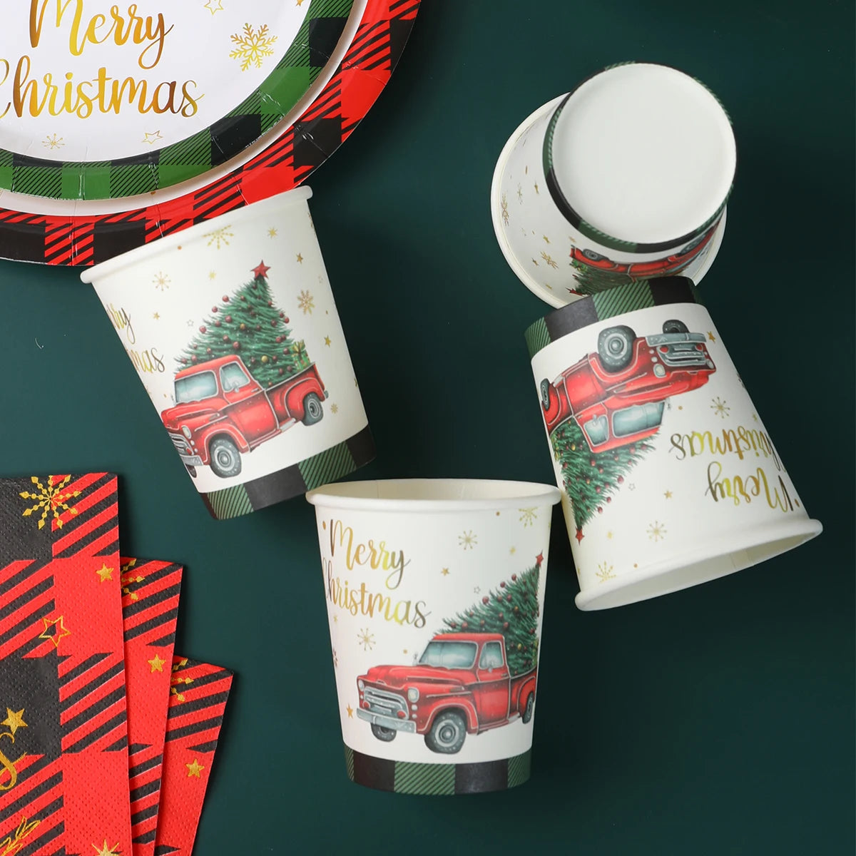 Christmas Disposable Tableware