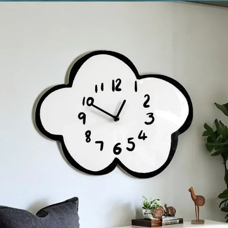 Cloud Wall Clock Cartoon