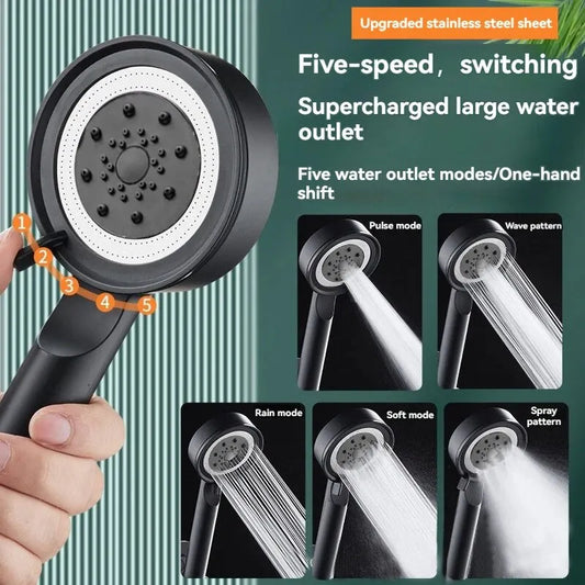 5 Modes Shower Head