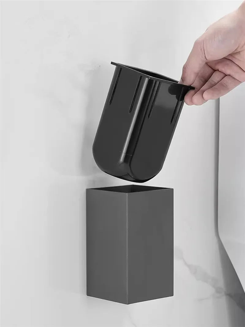 Black Toilet Brush Holder