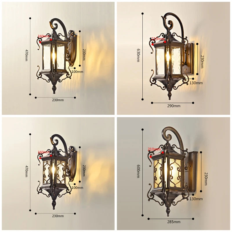 Outdoor Wall Light Retro