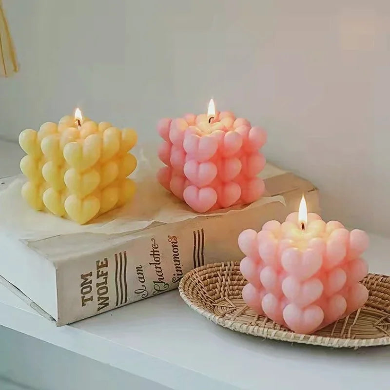 Silicone Candle Mold DIY Heart