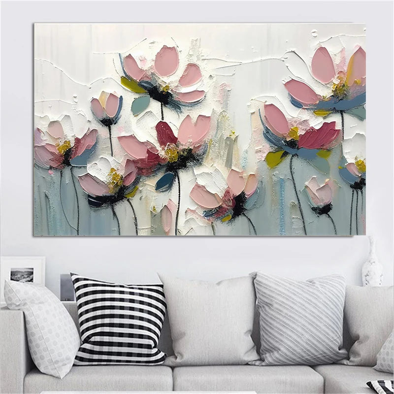 Flower Oil Paintings Canvas