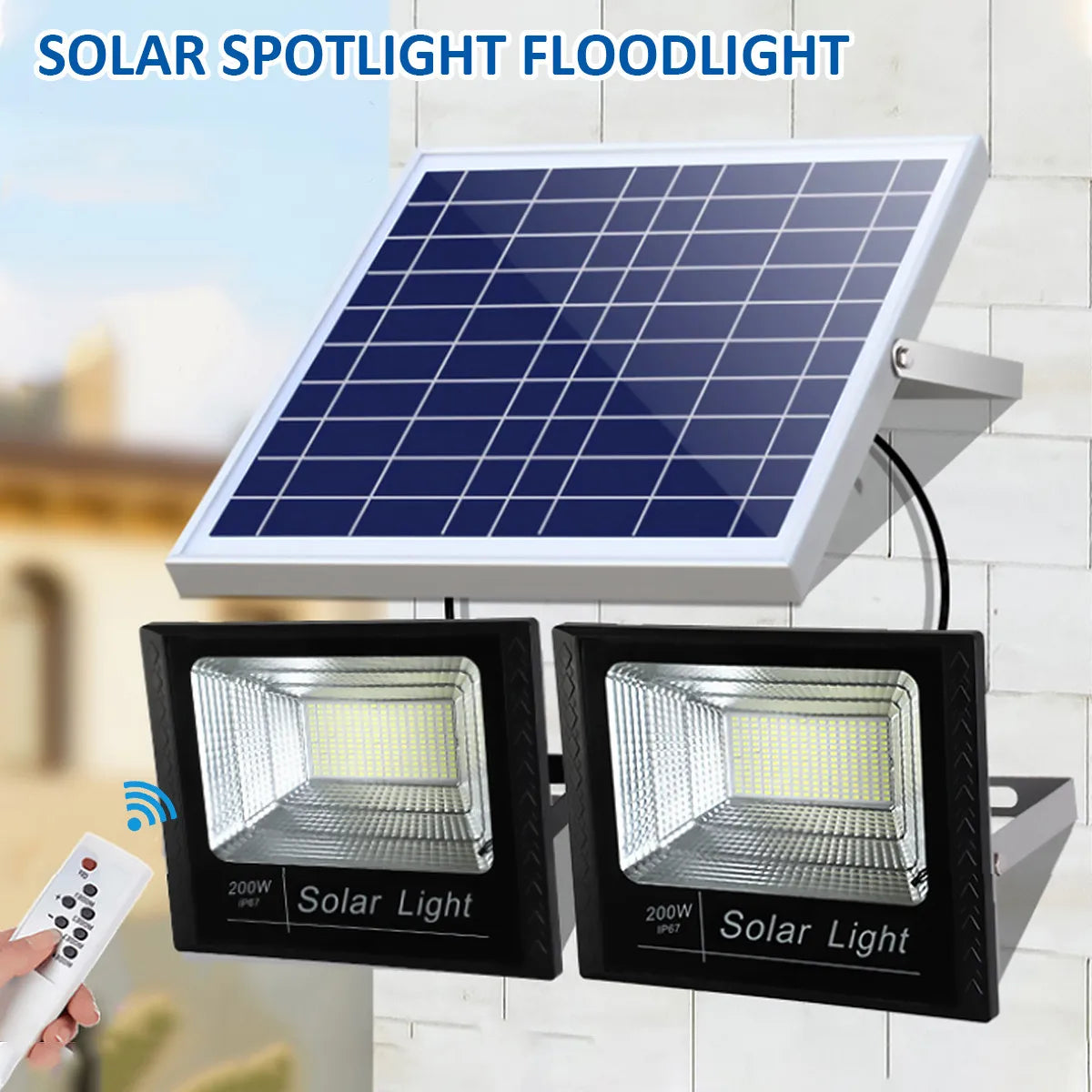 Super Bright Solar LED Light Outdoor