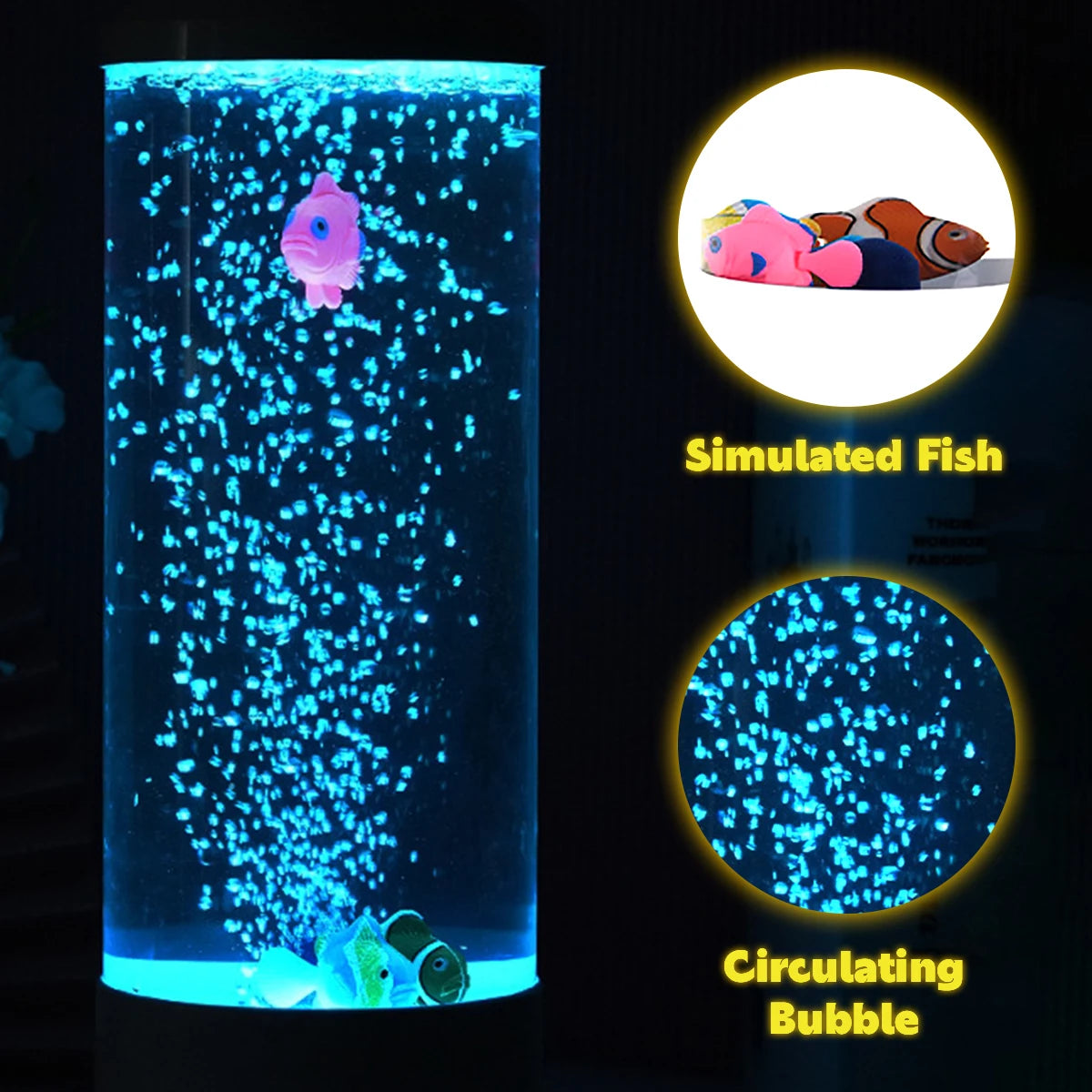 LED Fish Lamp Kit Multi-Color