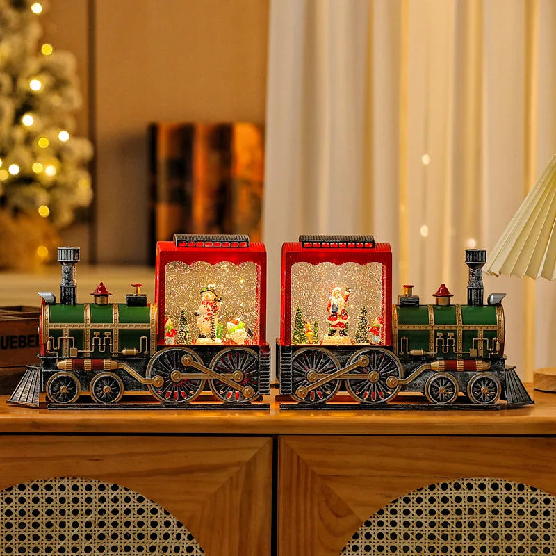 Christmas Train Ornaments