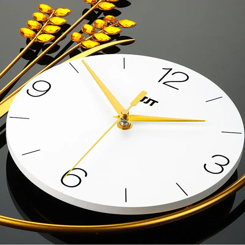 Barley Wall Clock, Living Room