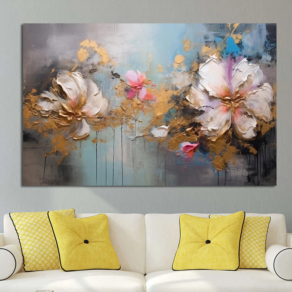 Flower Oil Paintings Canvas