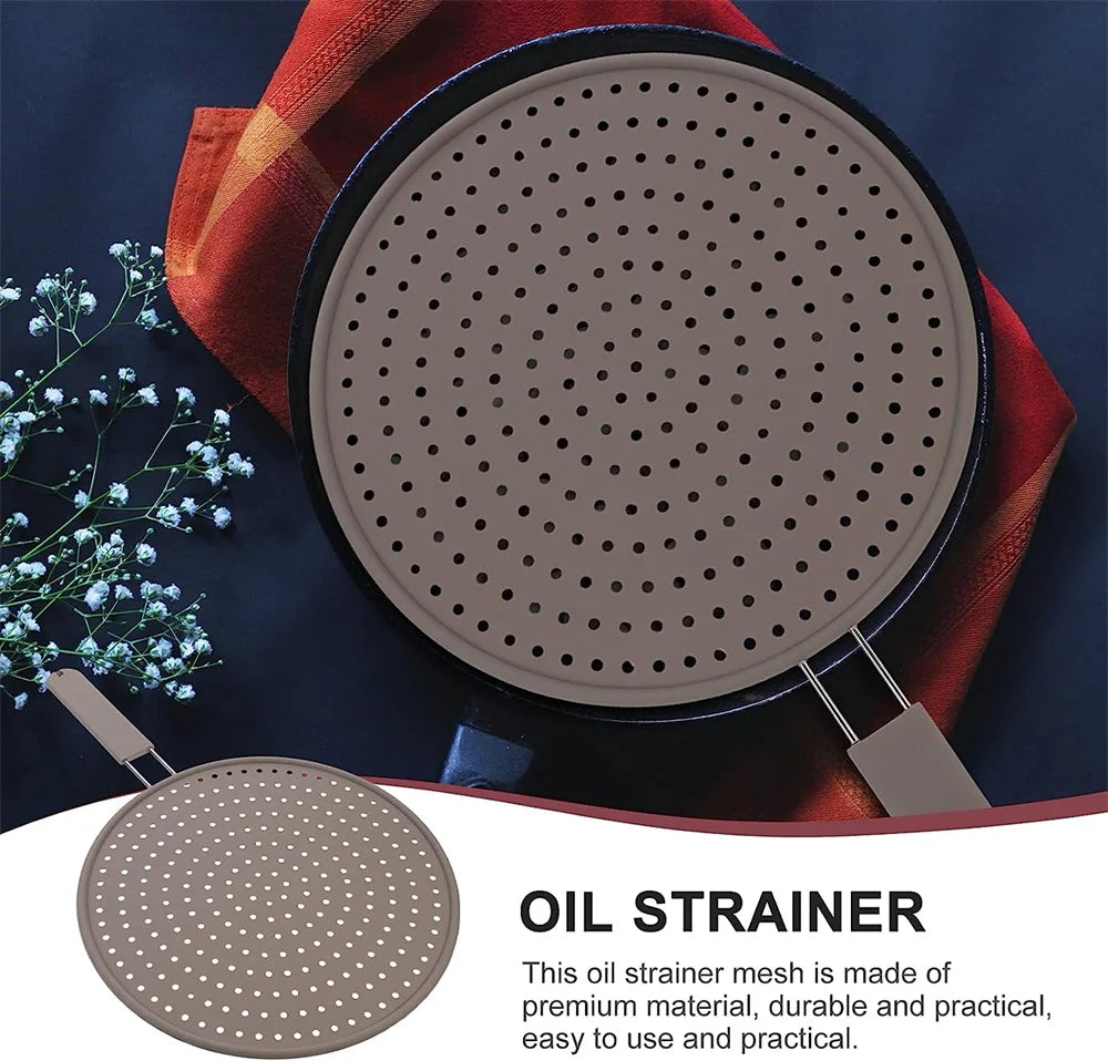 Silicone Kitchen Splatter Screen