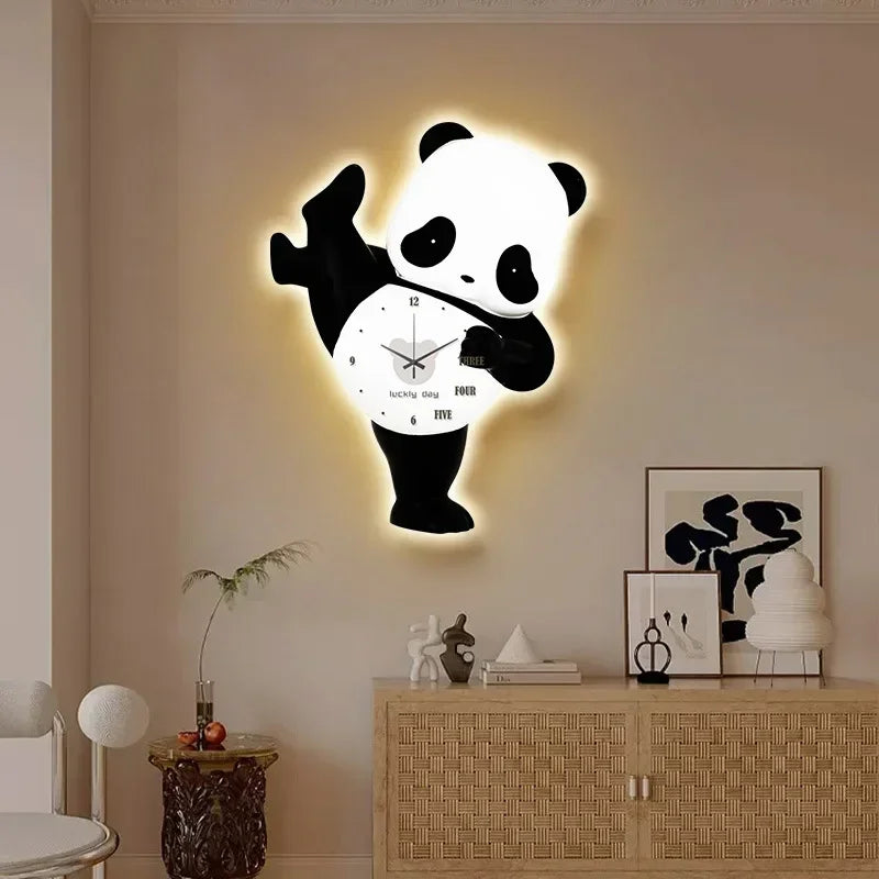 Panda Clock Wall Clock