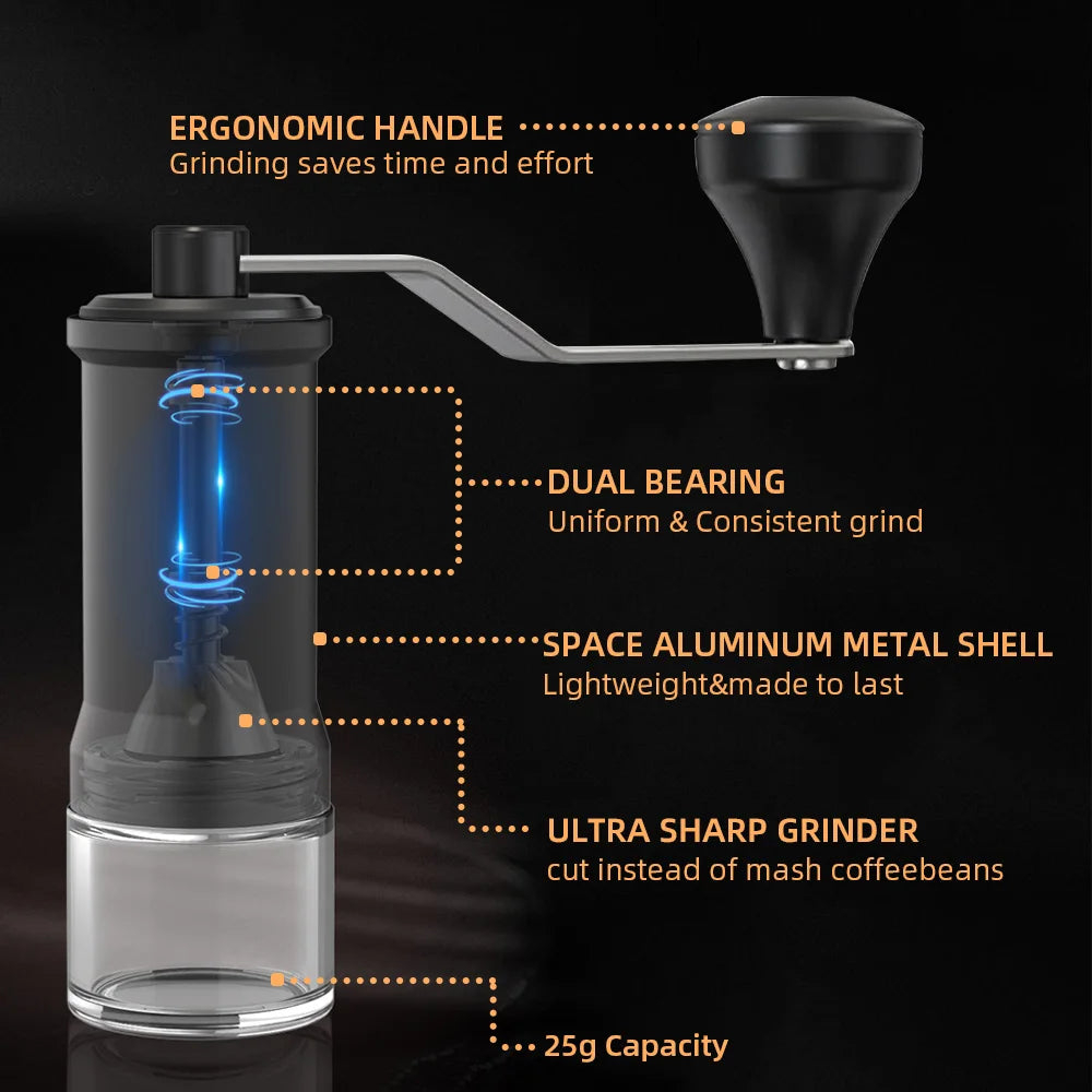 Manual Coffee Grinder Stainless Steel