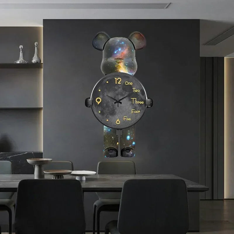 Bear Wall Clocks LED Lamp