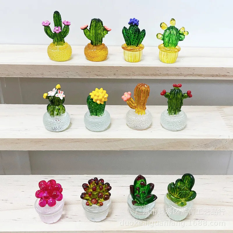 Creative Simulation Cactus Plant