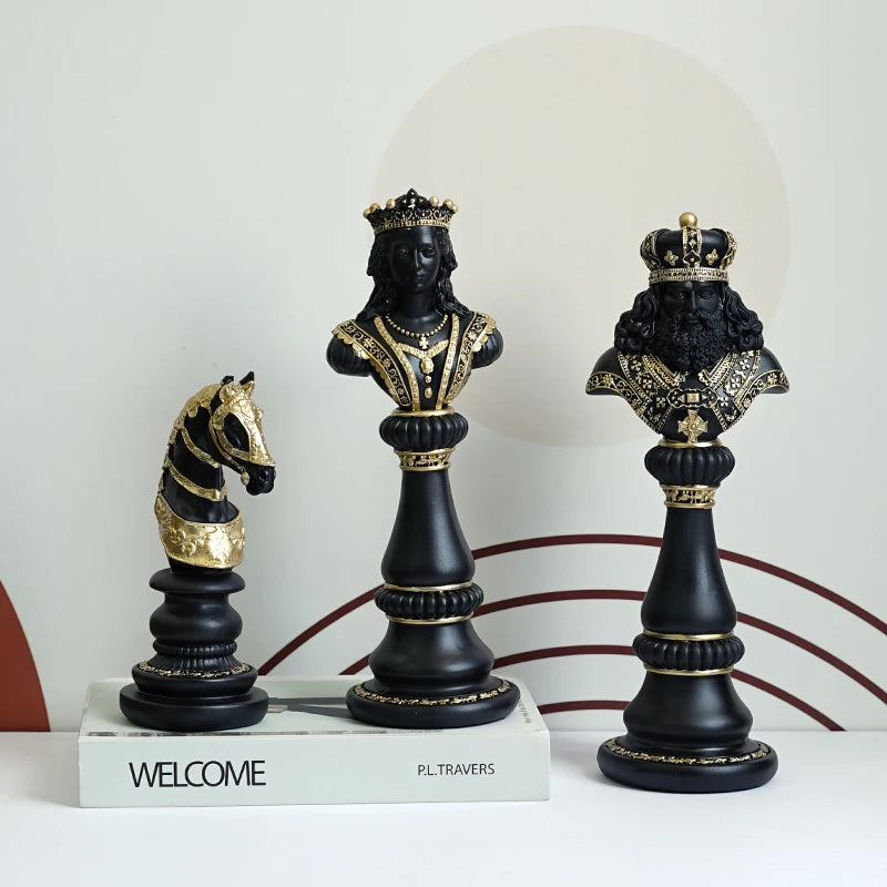 Resin New Chess Living Room Decoration