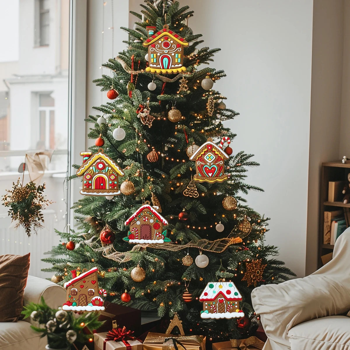 Christmas Gingerbread House Pendant