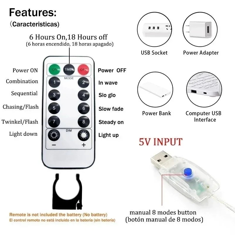 USB Festoon String Light