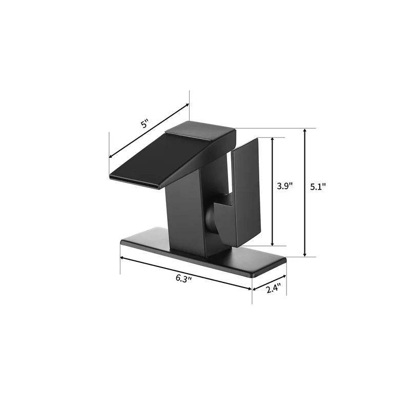 LCD Bathroom Basin Faucet Digital Display