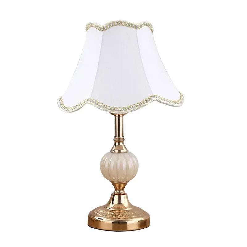 European Style Simple Glass Desk Lamp