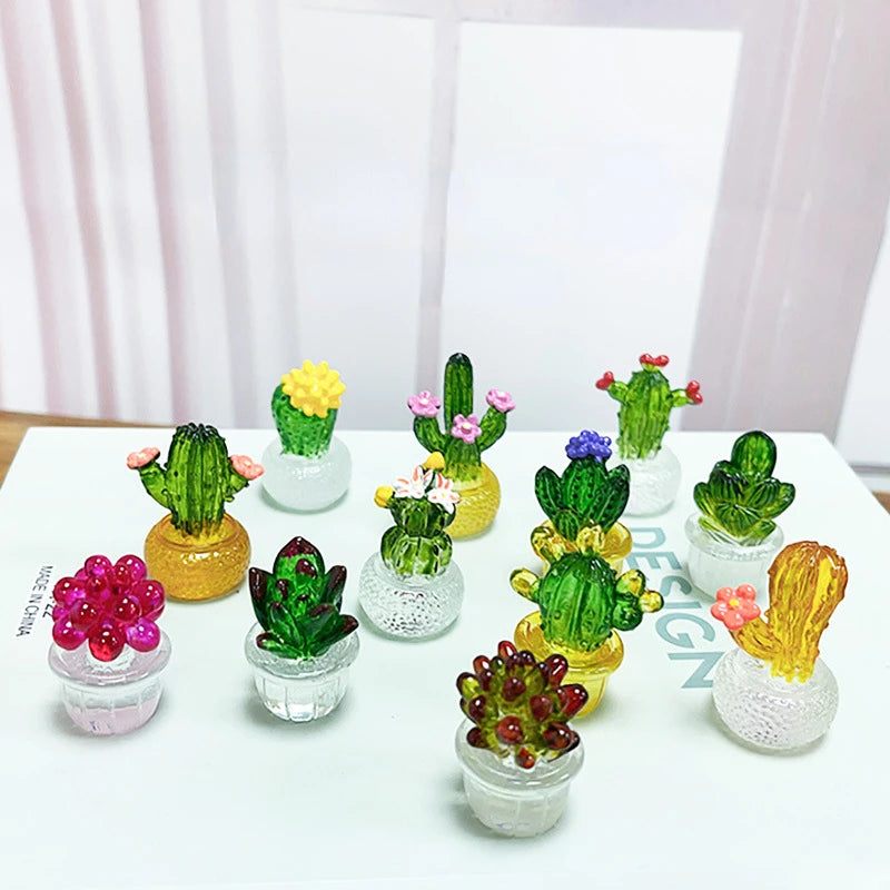 Creative Simulation Cactus Plant