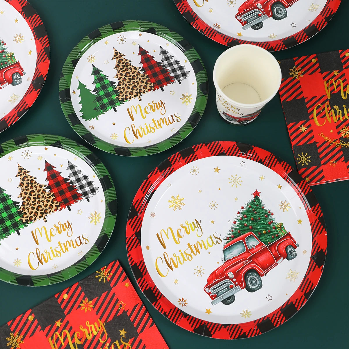 Christmas Disposable Tableware