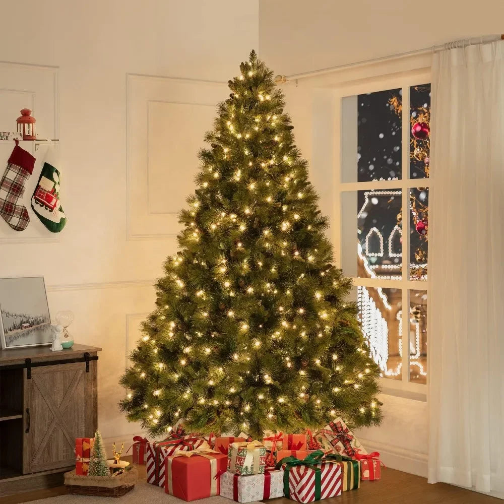 Artificial Christmas Tree with Pine Cones