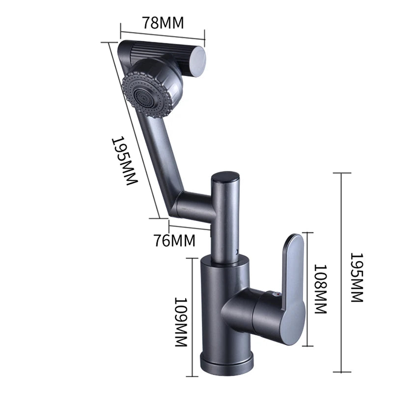 Digital Display LED Basin Faucet