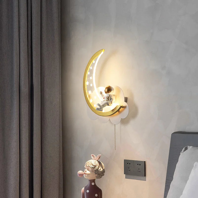 Modern Creative Moon Wall Lamp