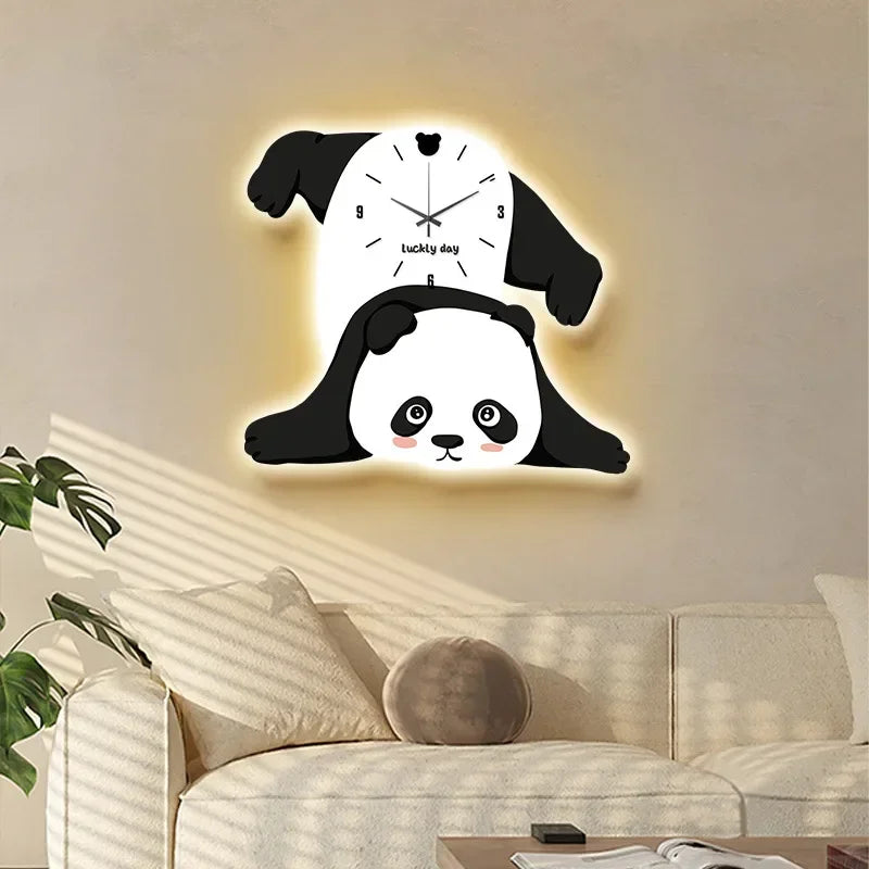 Panda Clock Wall Clock