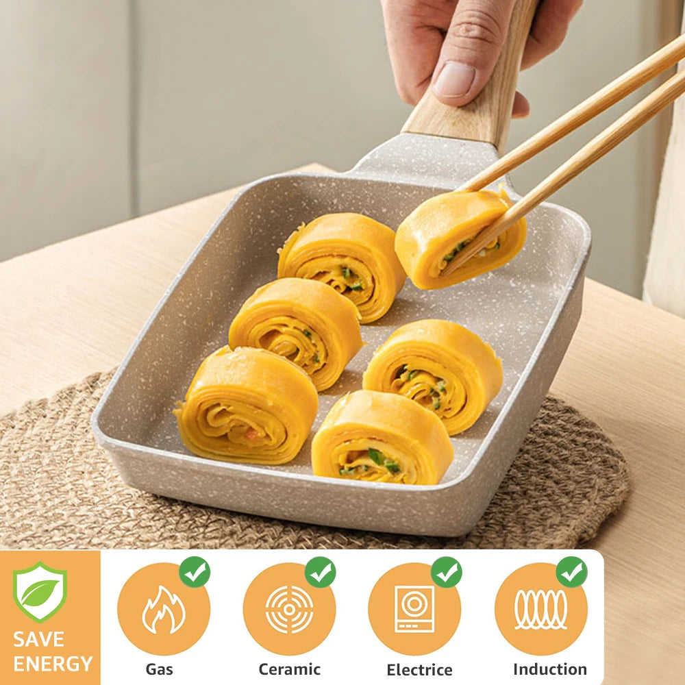 Tamagoyaki Pan Nonstick Japanese Omelette