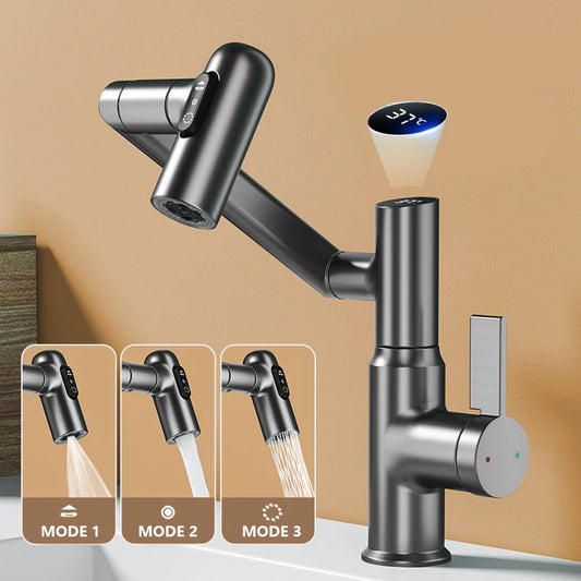 Digital Display LED Basin Faucet