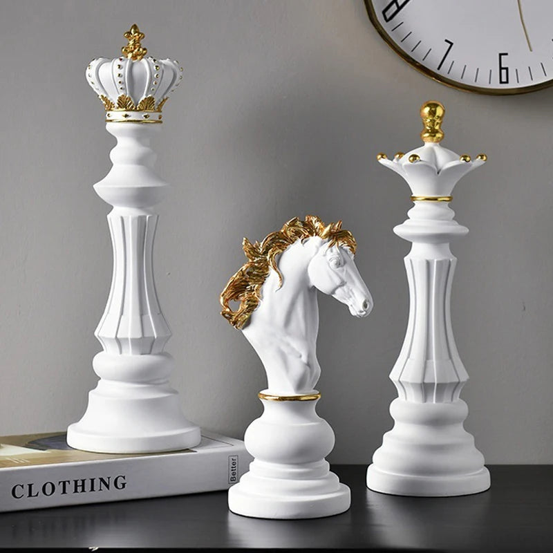 International Chess Resin Decorative