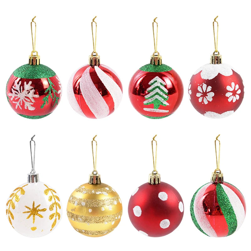 6Pcs/box 6cm Christmas Ball