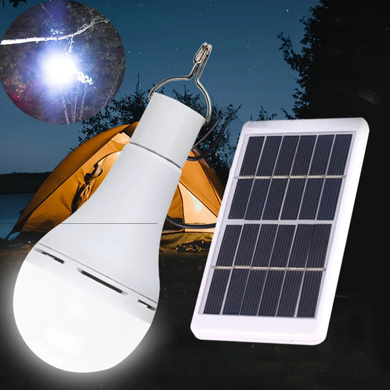 LED Solar Bulb Light Waterproof