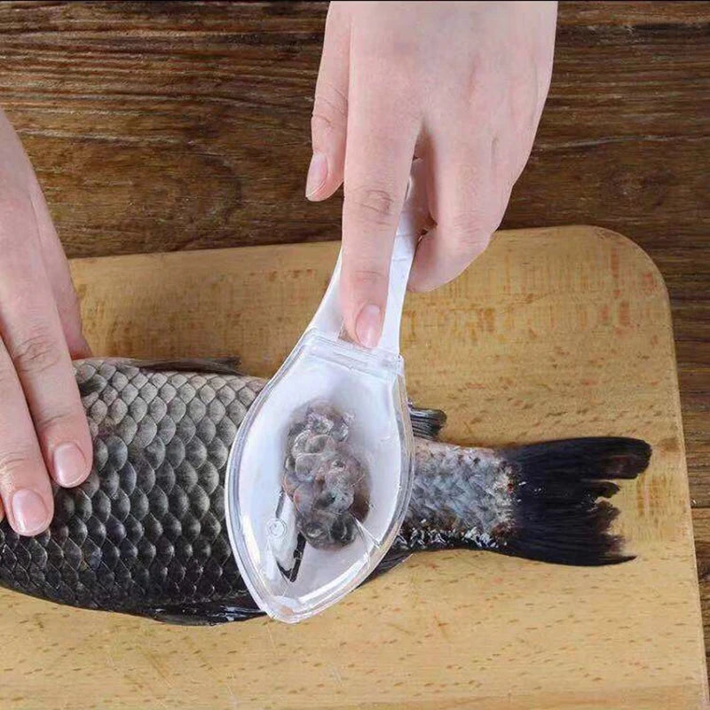 Fish Skin Brush Kitchen Tool