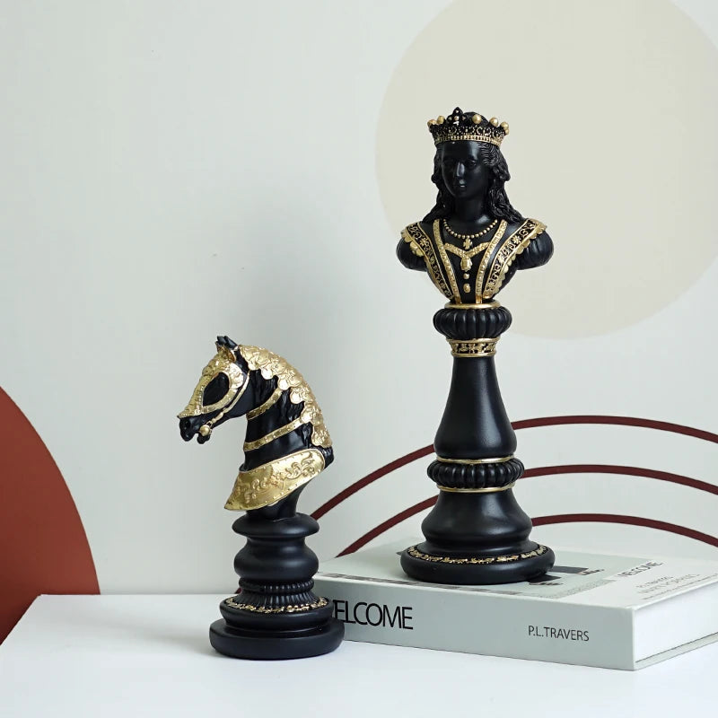 Resin New Chess Living Room Decoration