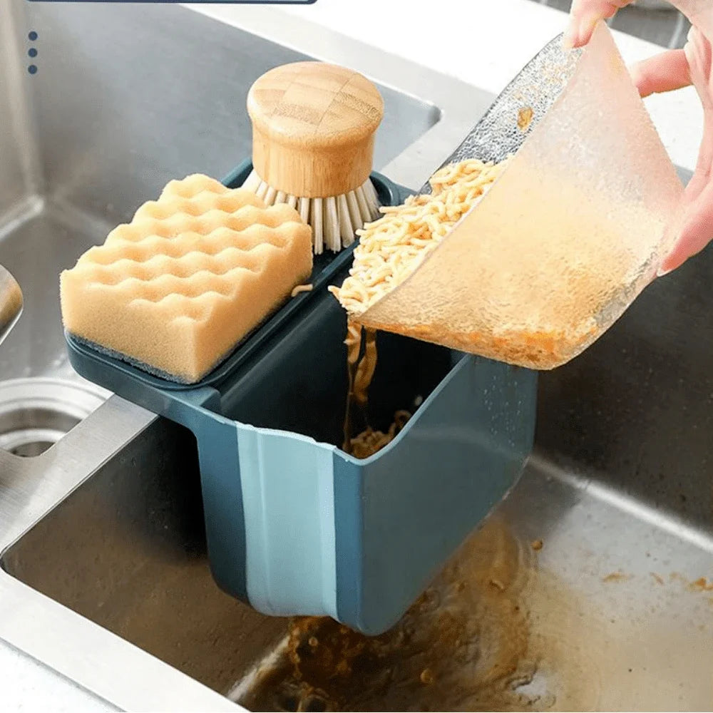 Kitchen Sink Retractable Drain Basket