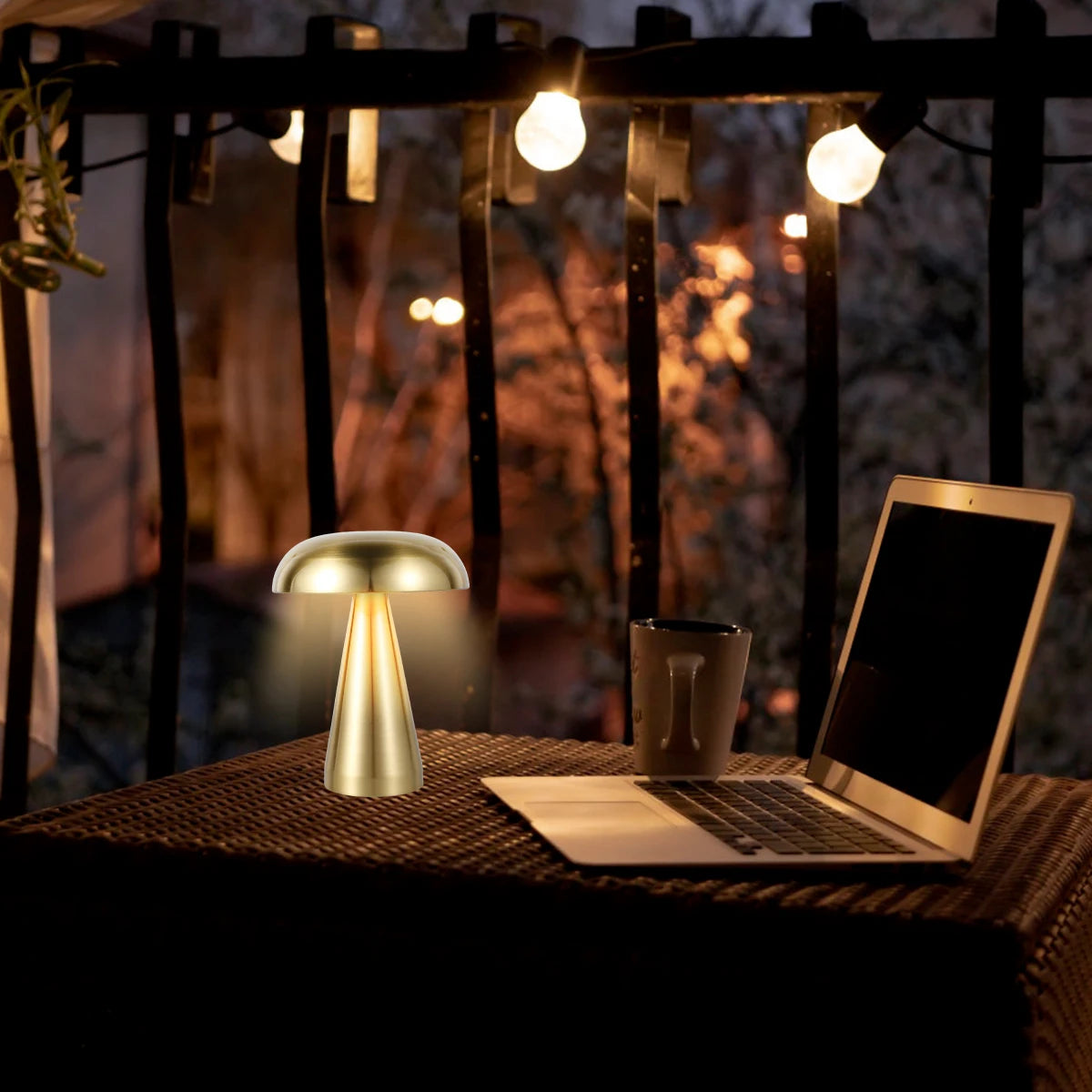 Table Lamp Mushroom LED