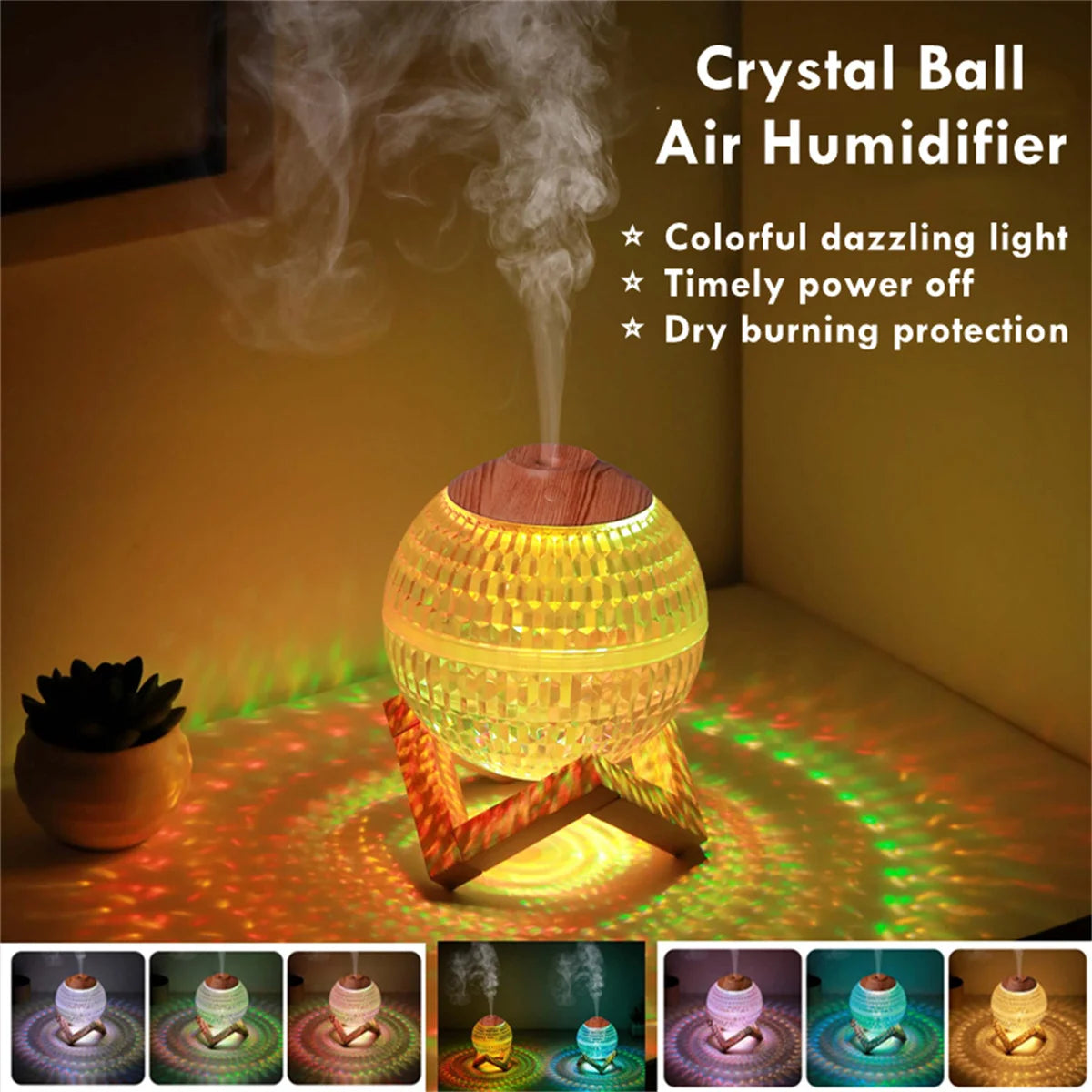 USB Air Humidifier Crystal Ball