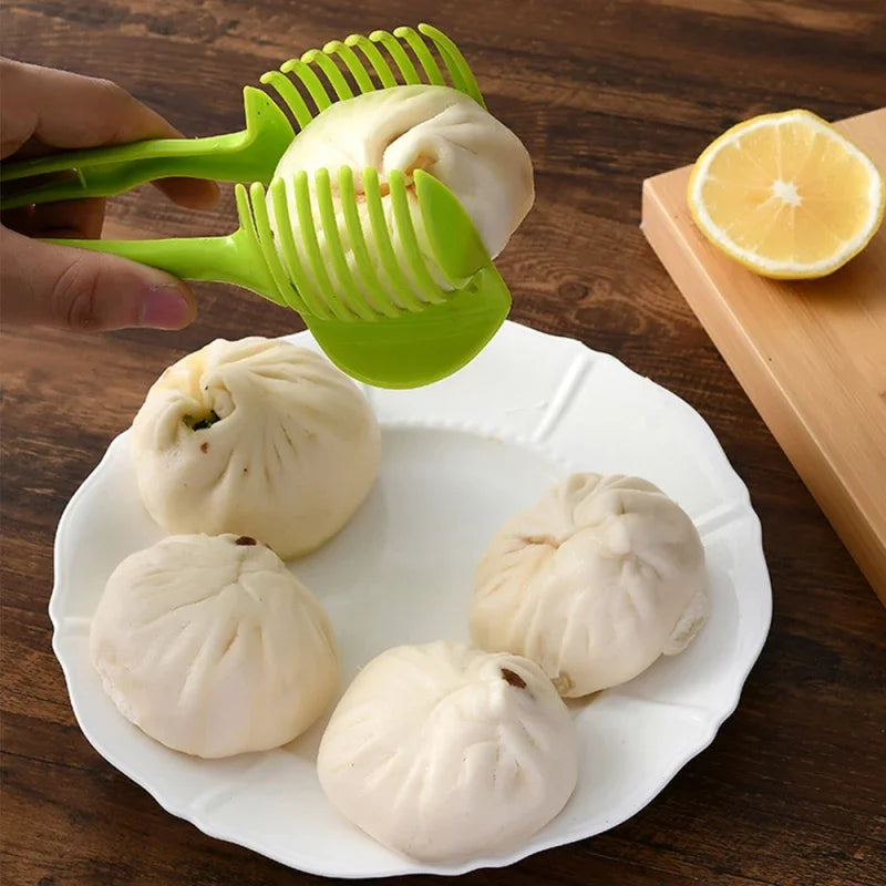 Handheld Tomato Slicer Bread